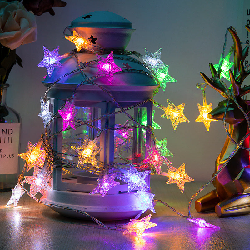 LED Lumières d'étoiles en chapelet Décoration de fête BP1692