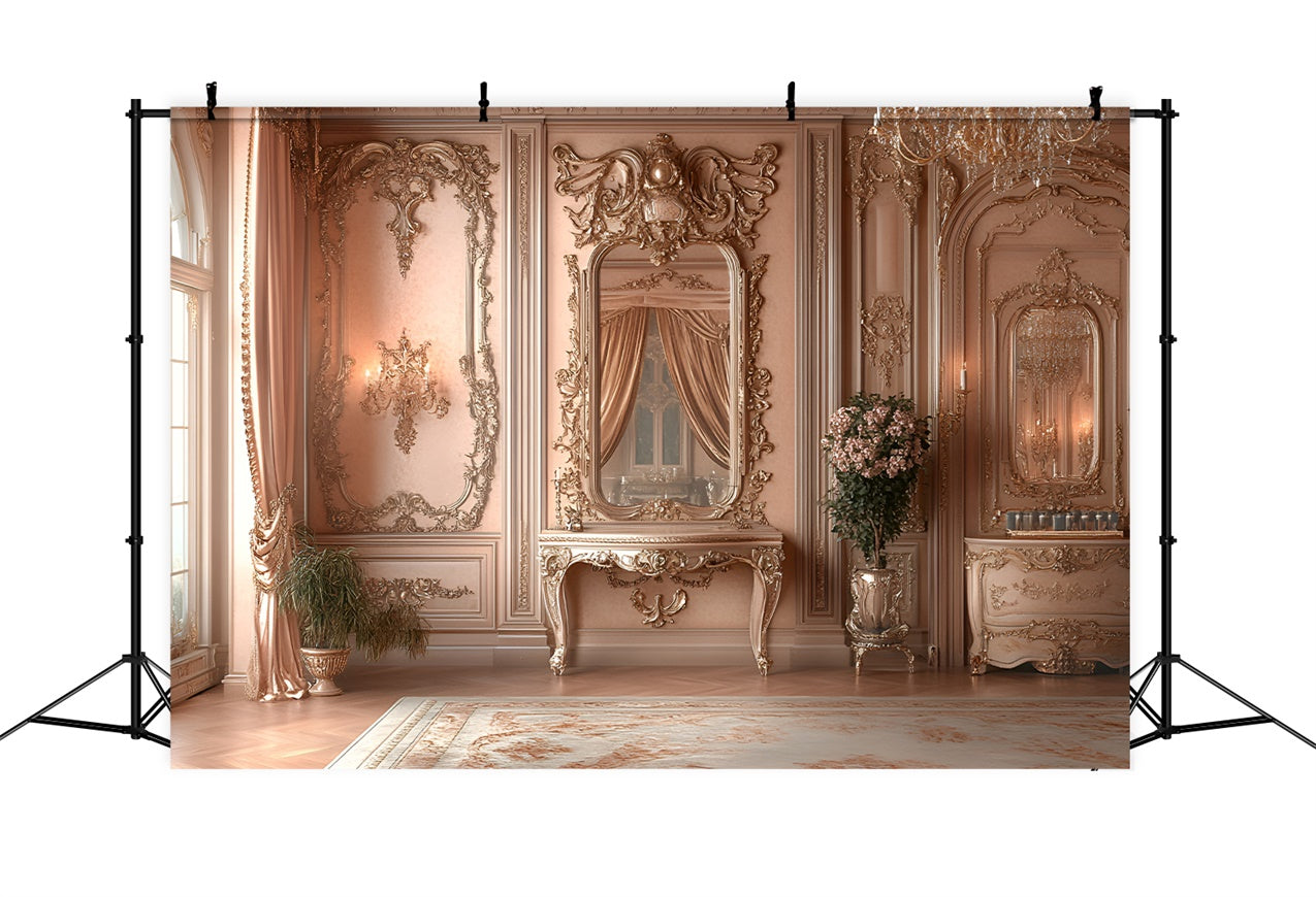 Fond Boudoir Idées Chambre Française Vintage Fleurs BRP1-451