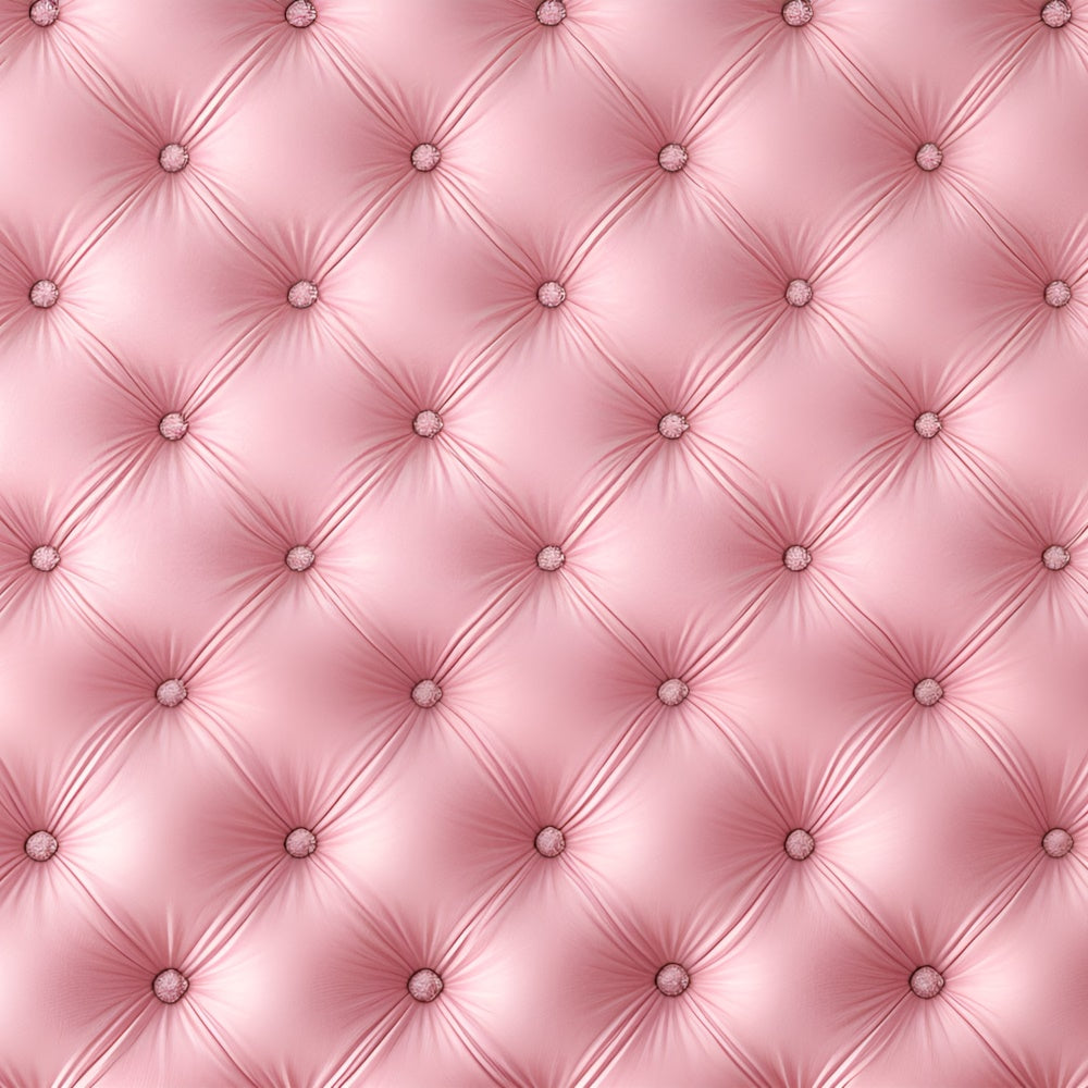 Fond Photo Boudoir Mur Coussin Capitonné Rose BRP1-480
