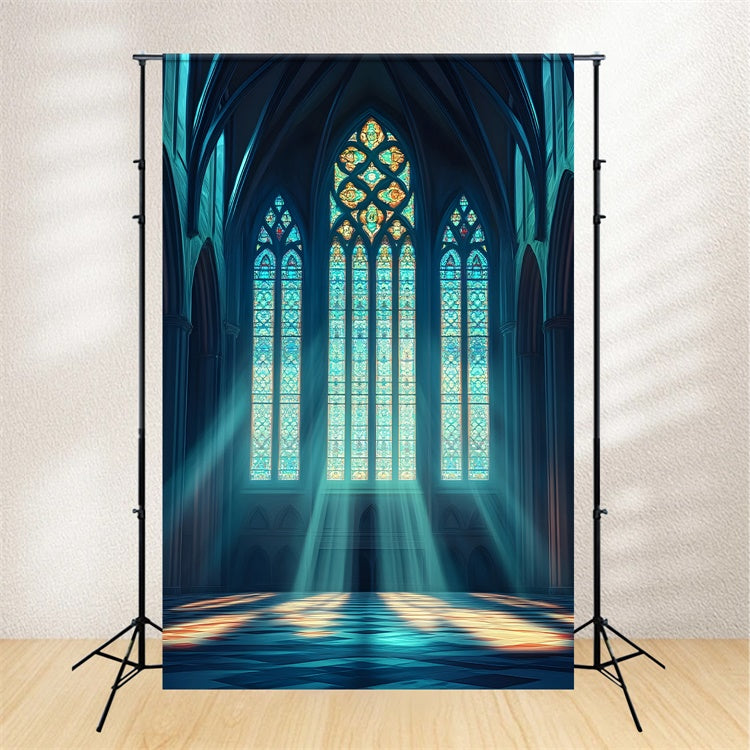 Toile de fond Églises Lumière Solaire Fenêtres Arche Gothique BRP12-710