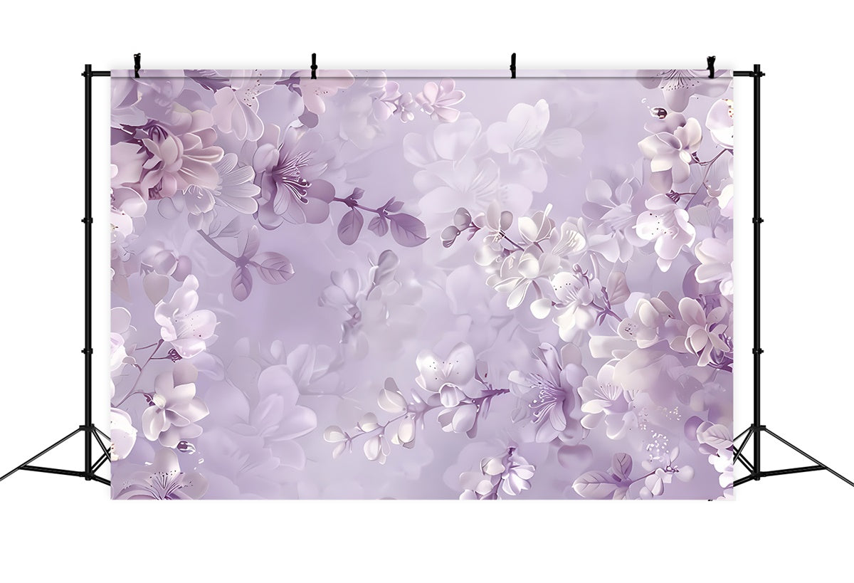 Fond Photo Fleurs Lavande Rêve Florale BRP2-64