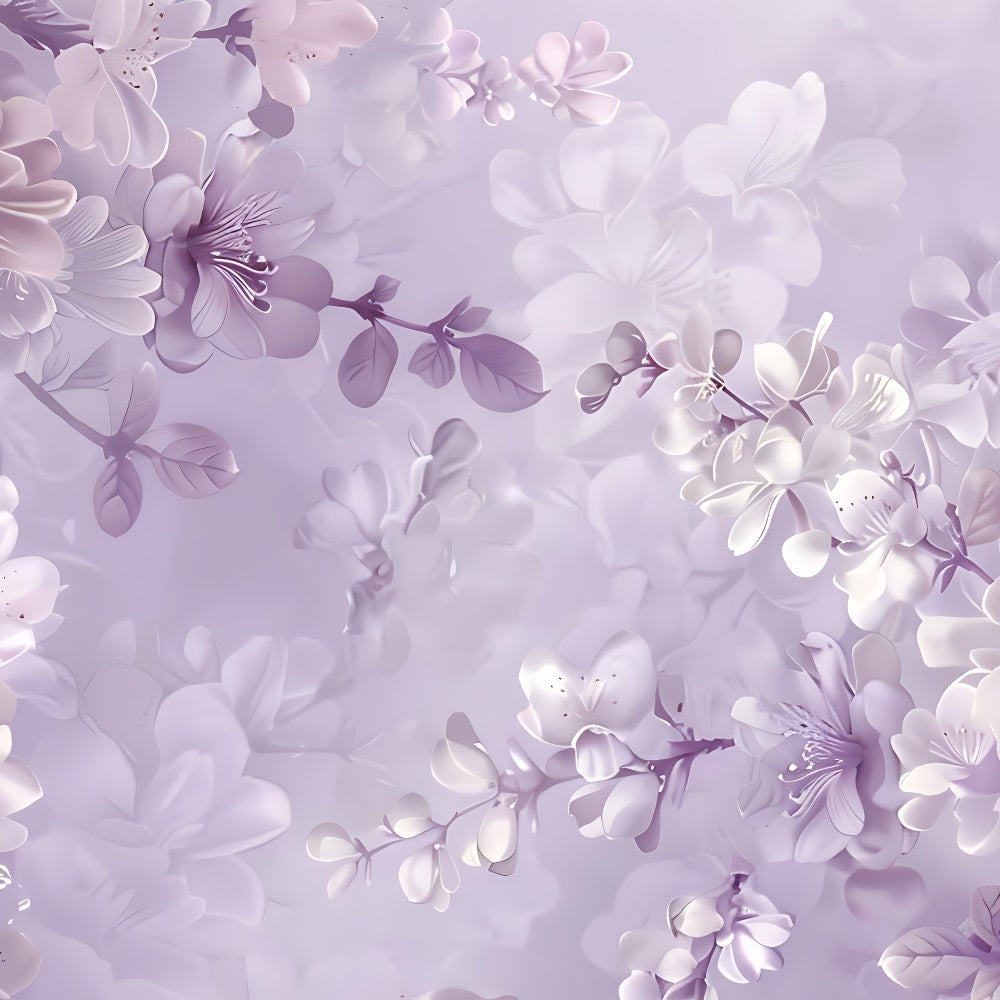 Fond Photo Fleurs Lavande Rêve Florale BRP2-64