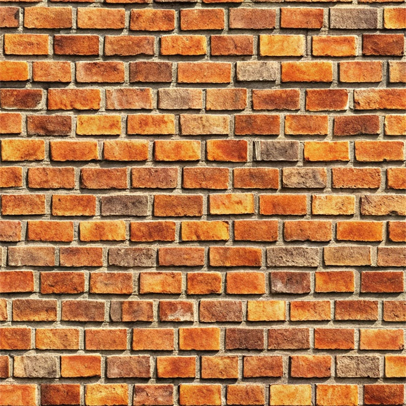 Toile de fond Mur Brique Tons Chaleureux Rustiques CJJ3-27