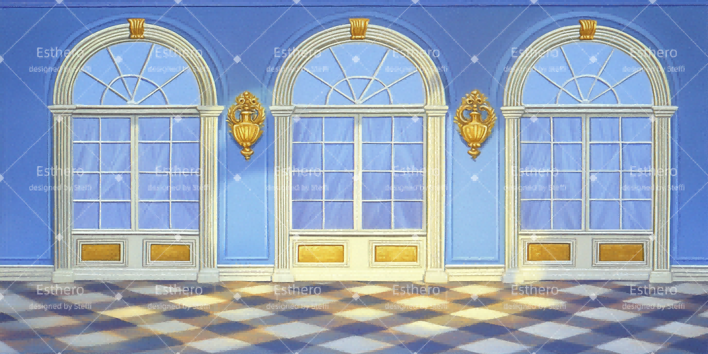 Fond de Scène Personnalisé Chambre De La Princesse CSH510-T93