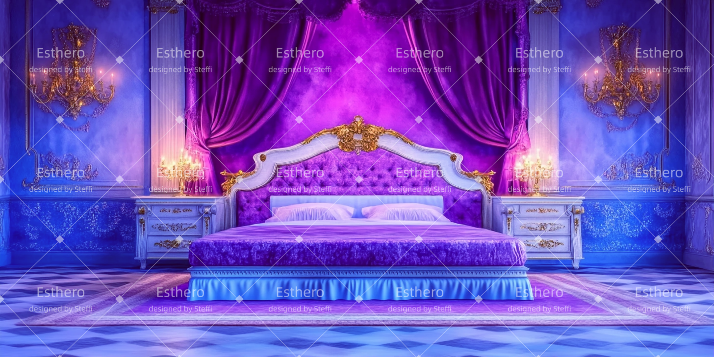 Fond de Scene Theatre Chambre de la reine CSH511-T100
