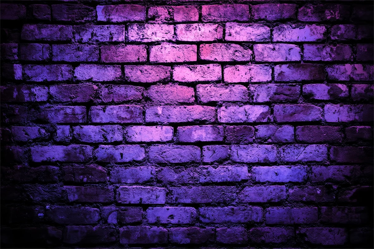 Toile de fond Mur de Brique Violet Rétro Texture CSH6-142