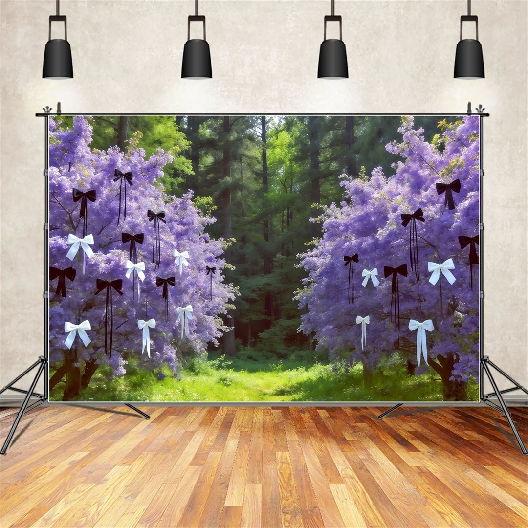 Fond Photo Photographie Forêt Bosquet Fleurs Nœud Lavande CSH61-221
