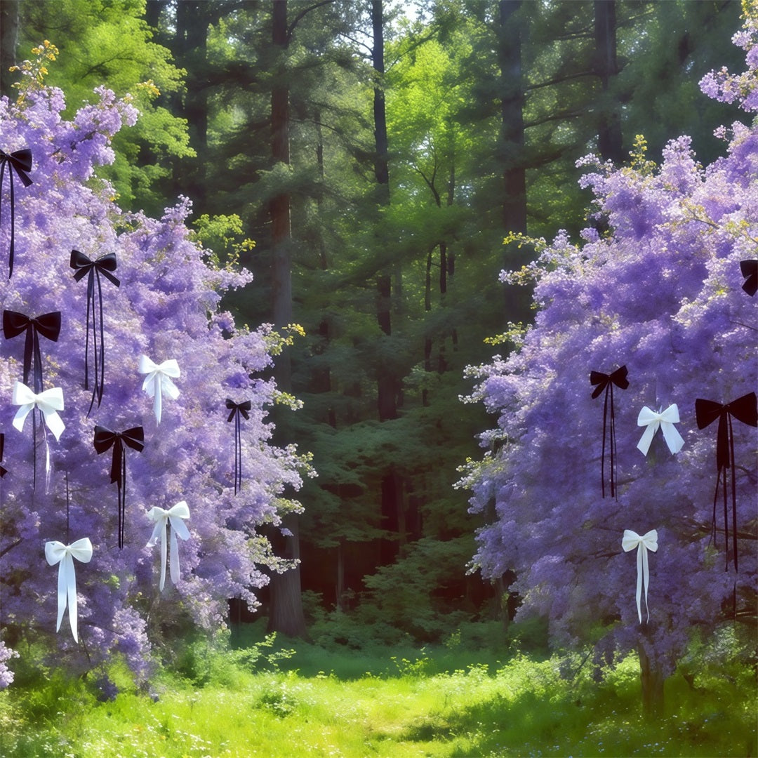 Fond Photo Photographie Forêt Bosquet Fleurs Nœud Lavande CSH61-221
