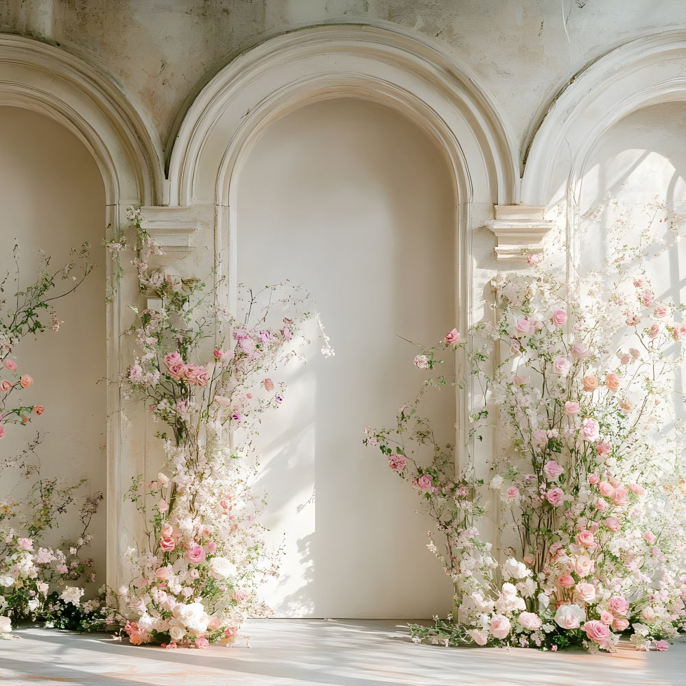 Toile de fond Fête des Mères Roses Roses Épanouies Archway GQ2-183