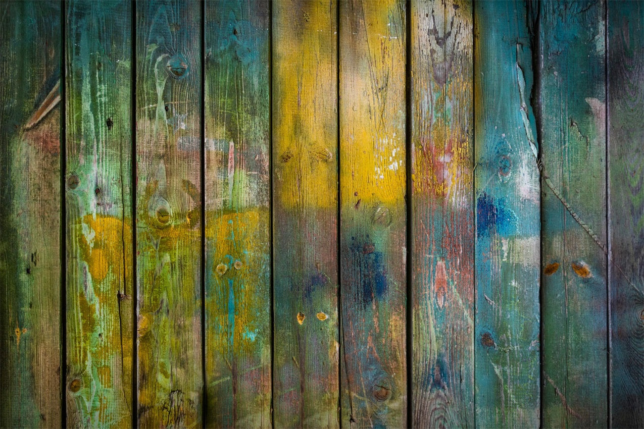 Toile de fond Bois Style Graffiti GQ4-130