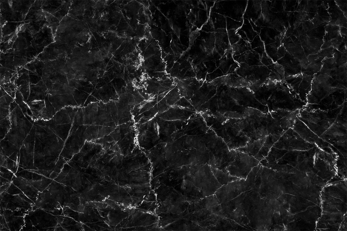 Toile de fond Marbre Noir Marbre Veines Blanches GQ4-133