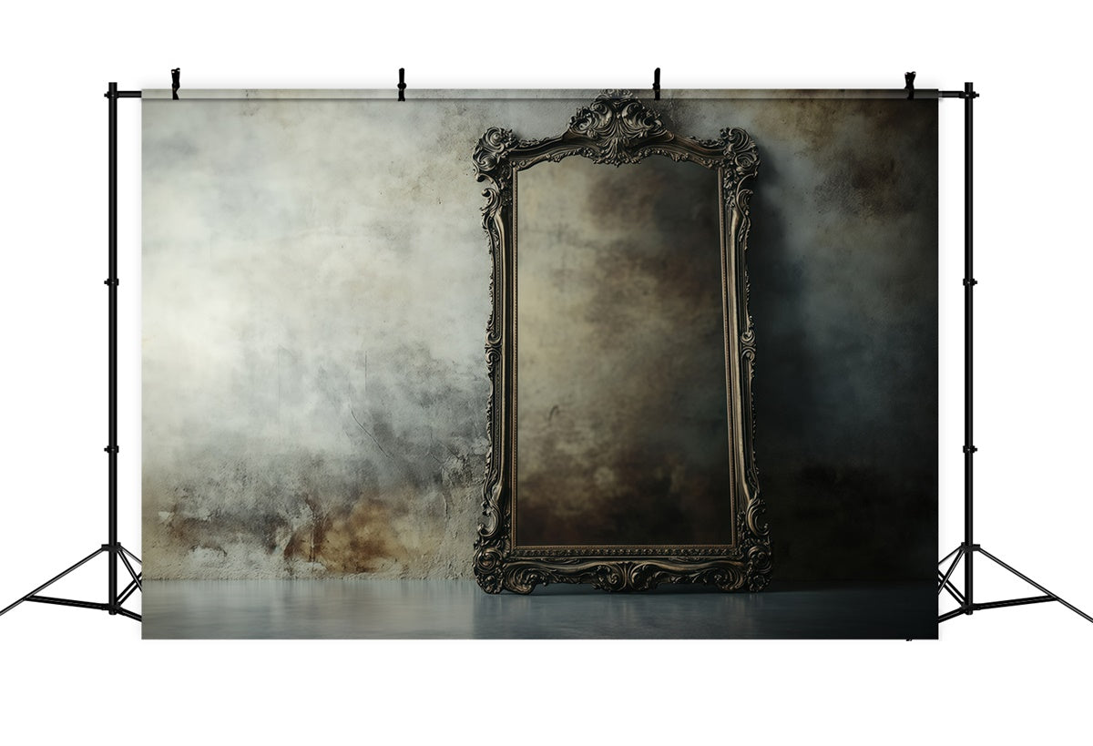 Toile de fond Rétro Backdrops Miroir Fané Rustique Photographie Vintage GQ4-324