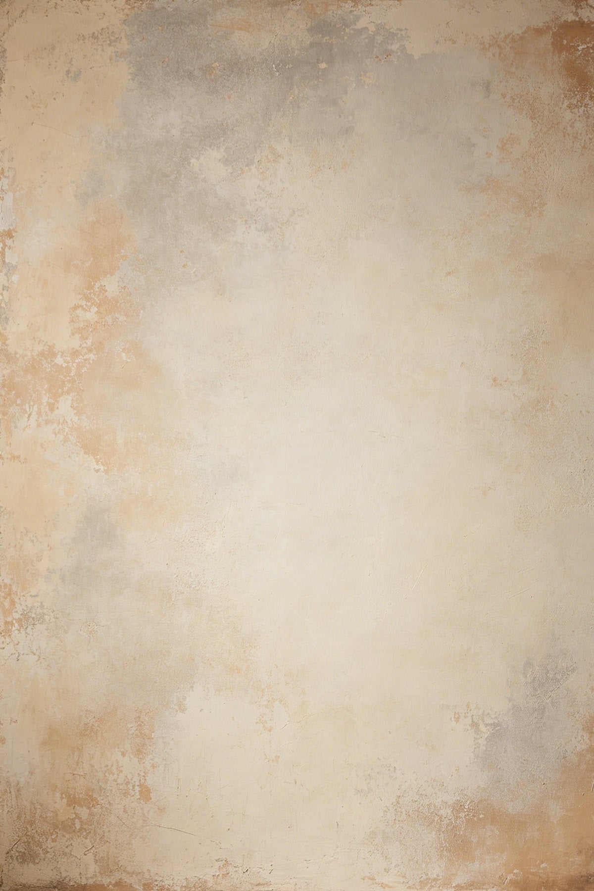 Fond Limewash Beige Chaud Texture Stuc Vieilli Portrait GQ64-31