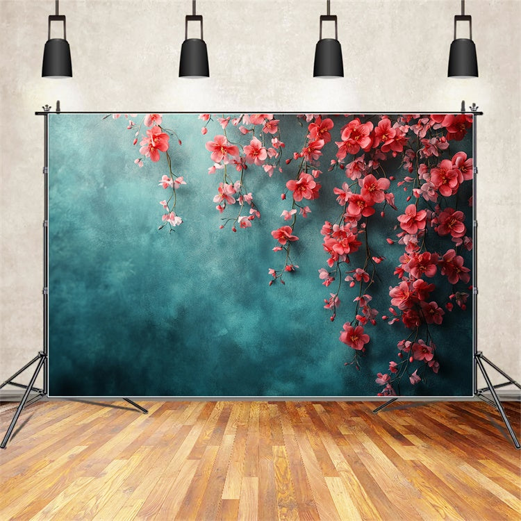 Toile de Fond Photographie Beaux-Arts Élégance Florale Suspendue GTY-91
