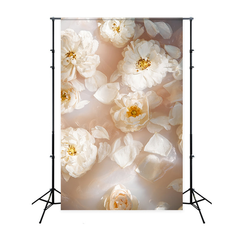 Toile de fond Maternité Pétales Flottants Douce Élégance GTY2-41