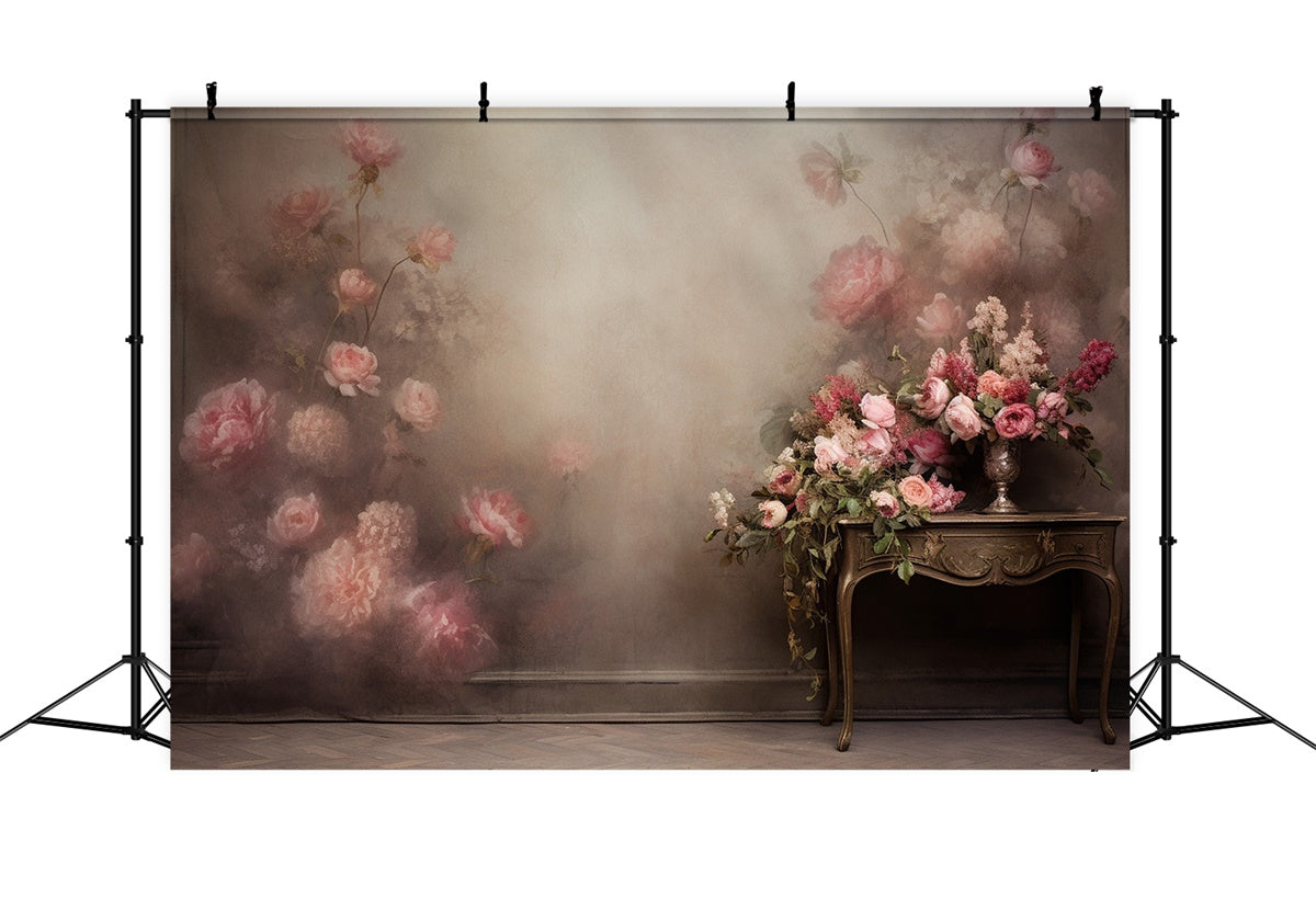 Toile de fond Maternité Charme Floral Romantique GTY2-43