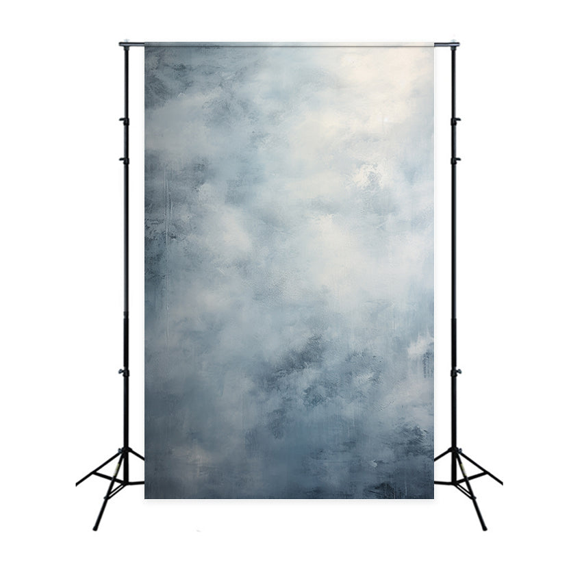 Toile de Fond Bleue Dégradé Bleu Fumé GTY3-341