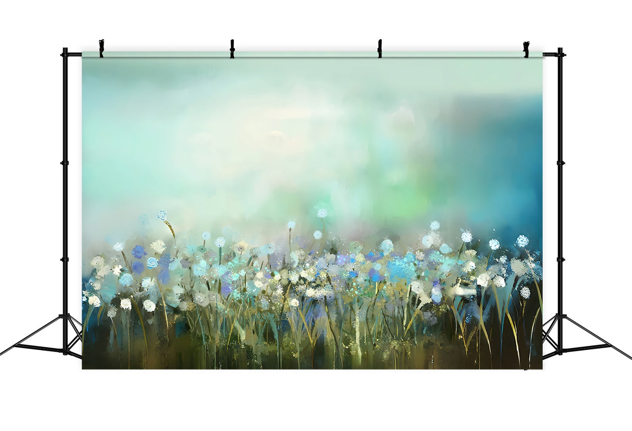 Toile de fond Animal de compagnie Prairie de Fleurs Sauvages LXX1-299