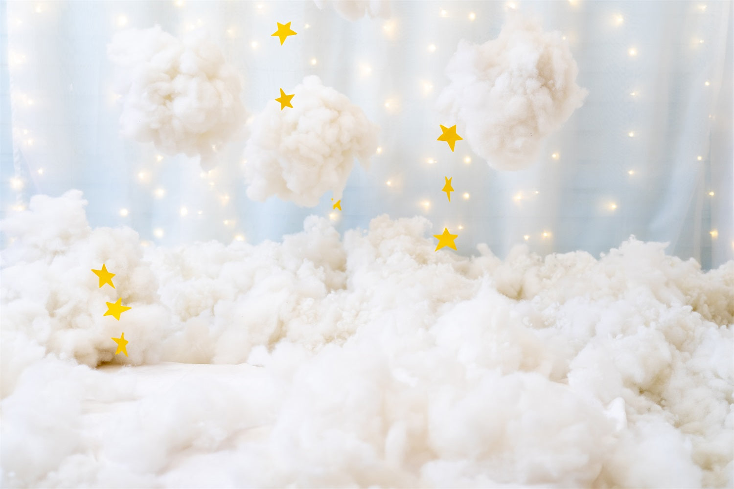 Toile de fond Nuageux Fluffy Magie des Étoiles LXX1-345
