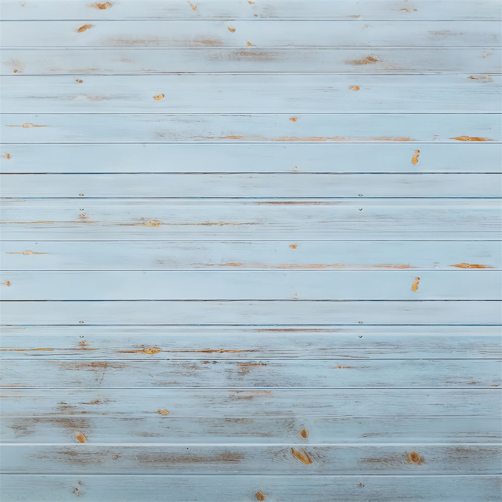 Toile de fond sol bois Chic bois bleu clair LXX2-254