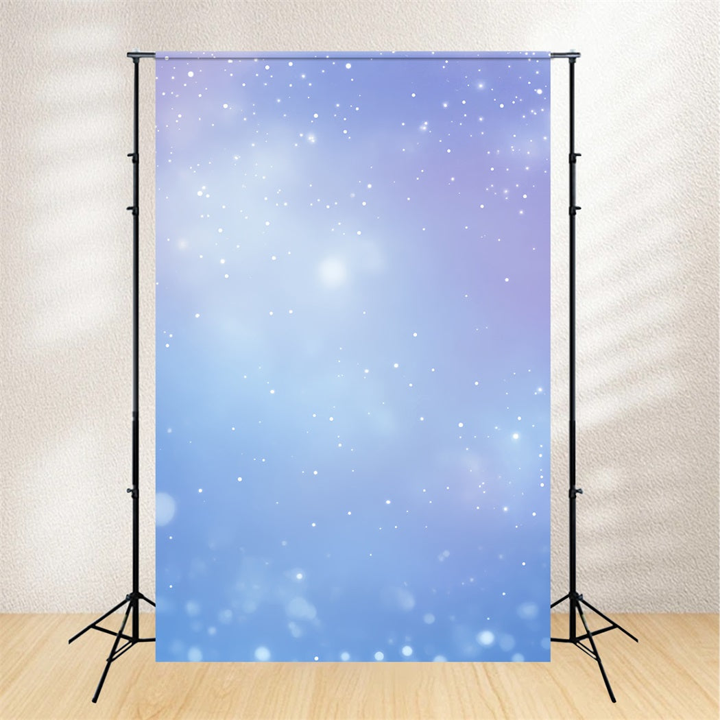 Toile de fond Photo Hiver Éclat de Neige Pastel Doux LXX58-219