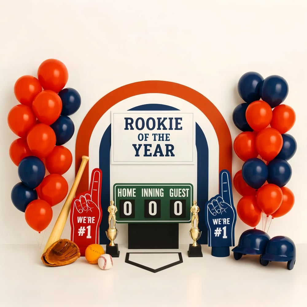 Fond sportif Célébration de la première année en baseball Fond baseball LXX59-304