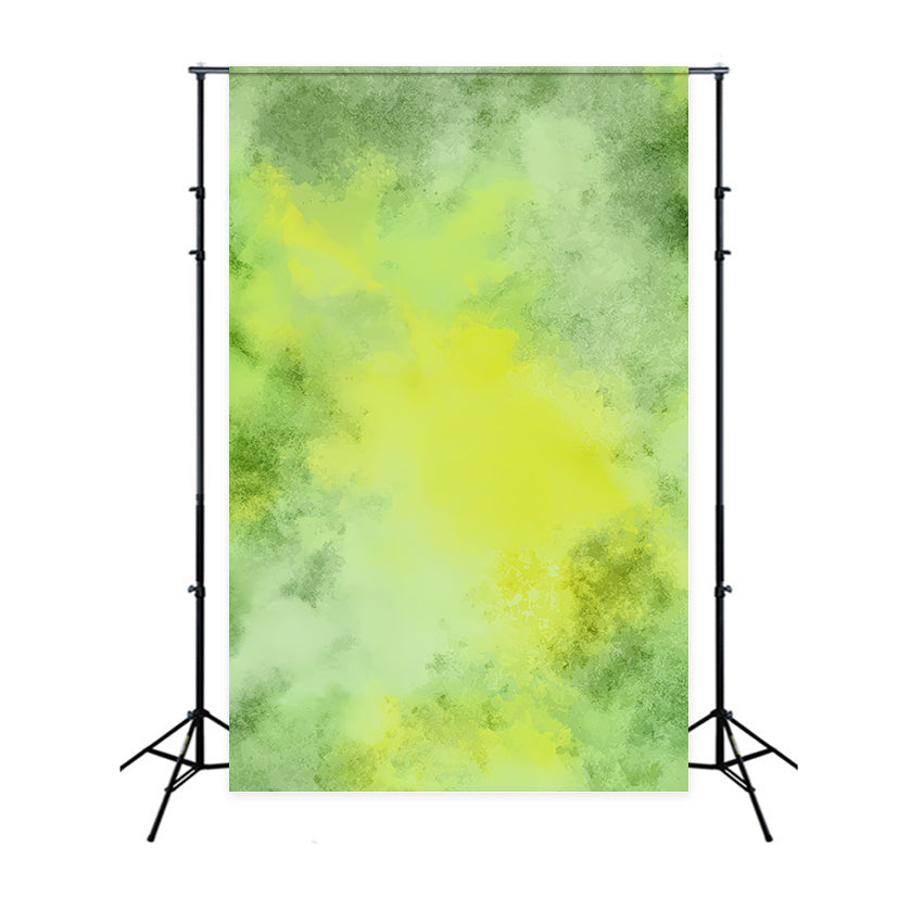 Fonds pour portraits, texture abstraite vert vif, fond pour photographie de portraits LXX59-435