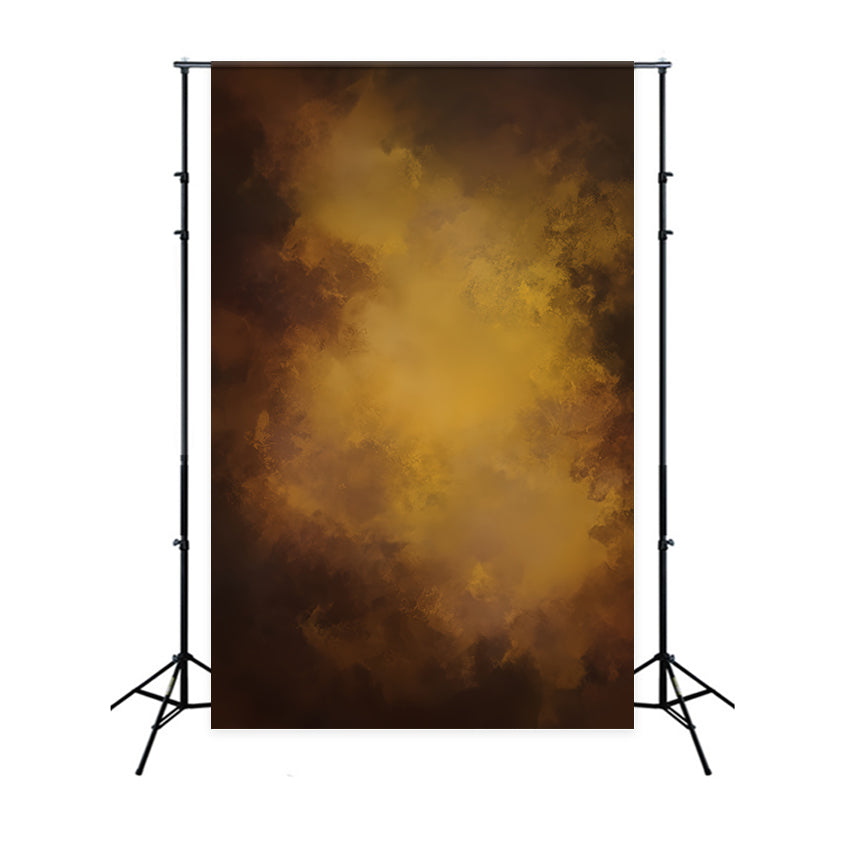Fond pour portraits, texture nuage brun doré, fond pour portraits de famille LXX59-436