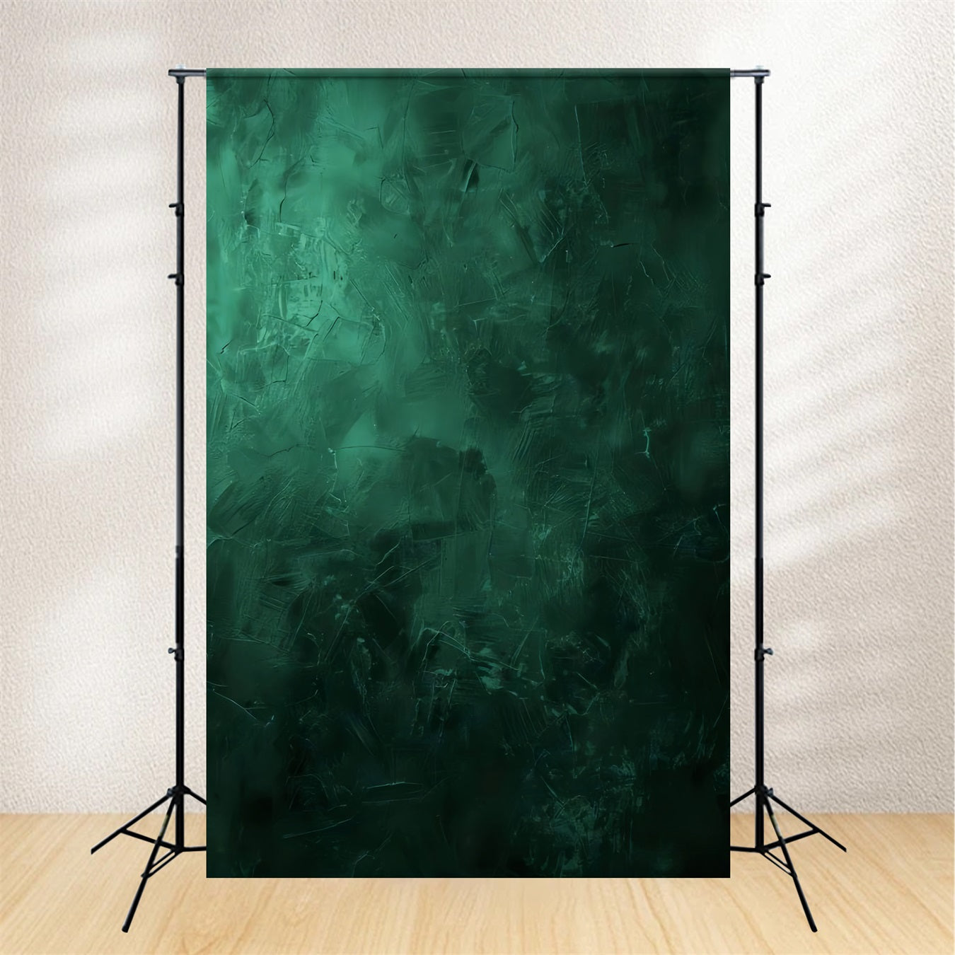 Fond pour portrait Surface texturée vert émeraude foncé Fond pour photo portrait LXX59-461