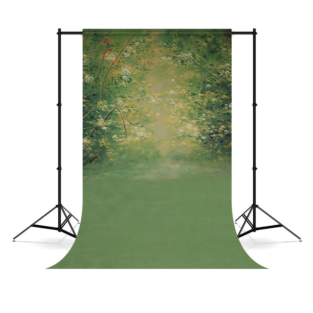 Peinture Abstraite Fleur Photographie Toile de Fond M5-79