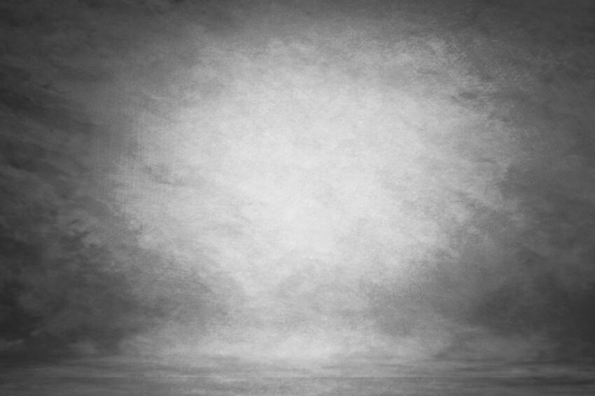 Toile de Fond Texturée Abstraite à Abat-jour Central Gris M6-161