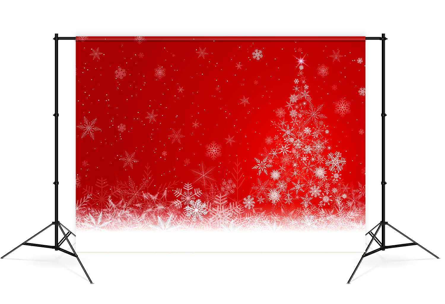 Fond de Photomaton Flocon de Neige Arbre de Noël M7-50