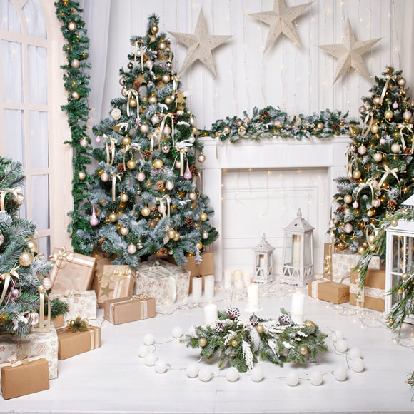Toile de fond pour Décoration sur la Fête de Noël M8-71