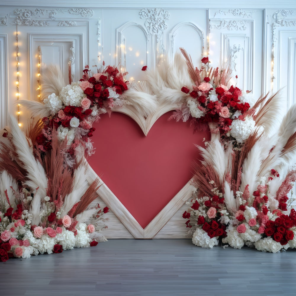 Fond cœur pour la Saint-Valentin Cœur bohème Fond pour la Saint-Valentin MRR11-118