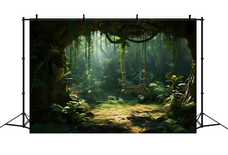 Esthero Toile de fond pour balançoire Mystic Forest Adventure RR4-41