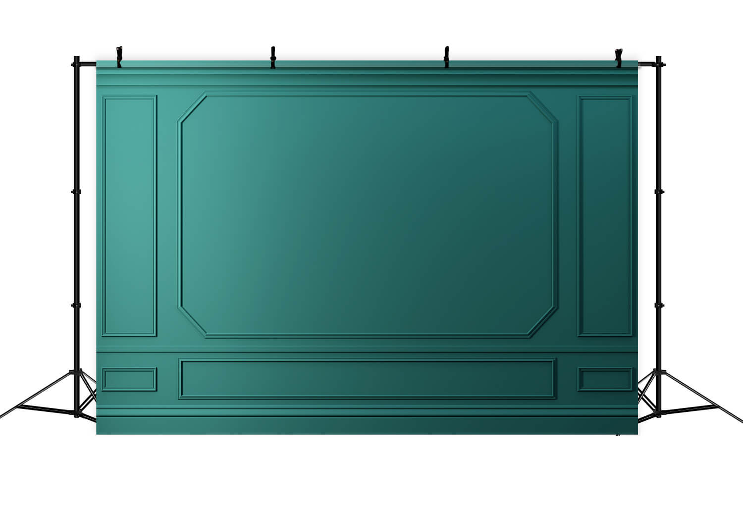 Toile de fond de Luxe Classique Mur Rétro Vert RR6-74