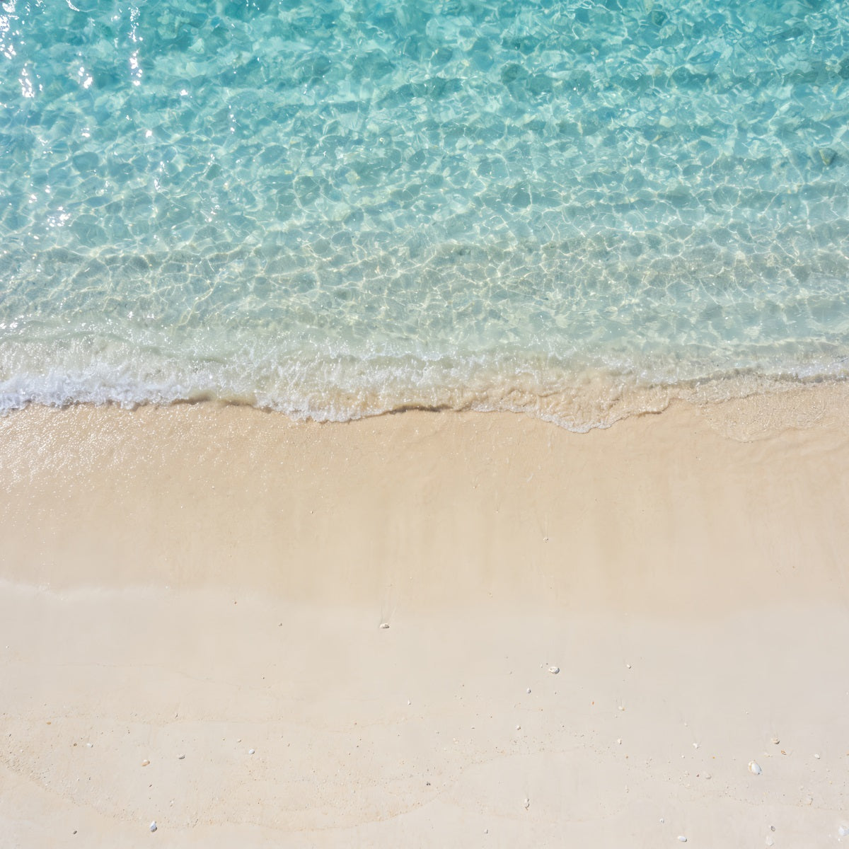 Fond Photo Mer Rivage Eau Turquoise Cristalline RR61-26