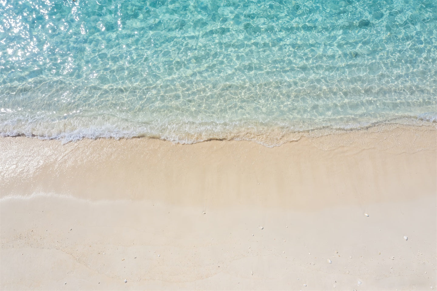 Fond Photo Mer Rivage Eau Turquoise Cristalline RR61-26