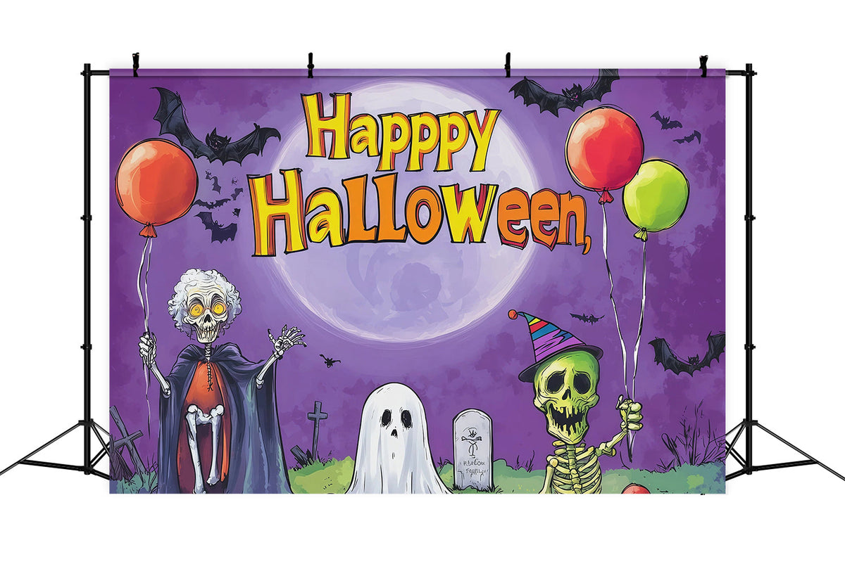 Idées De Décors Pour Une Fête D'Halloween Squelette Fantôme Ballon Décors Effrayants Pour Halloween RR67-137