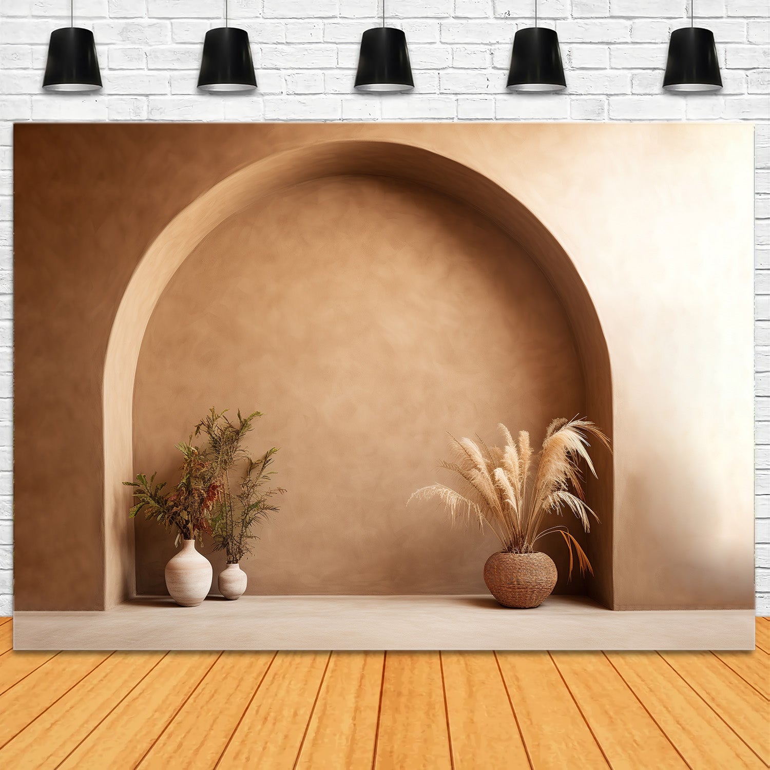 Arc Terrestre Boho Toile de Fond Photographique RR7-20