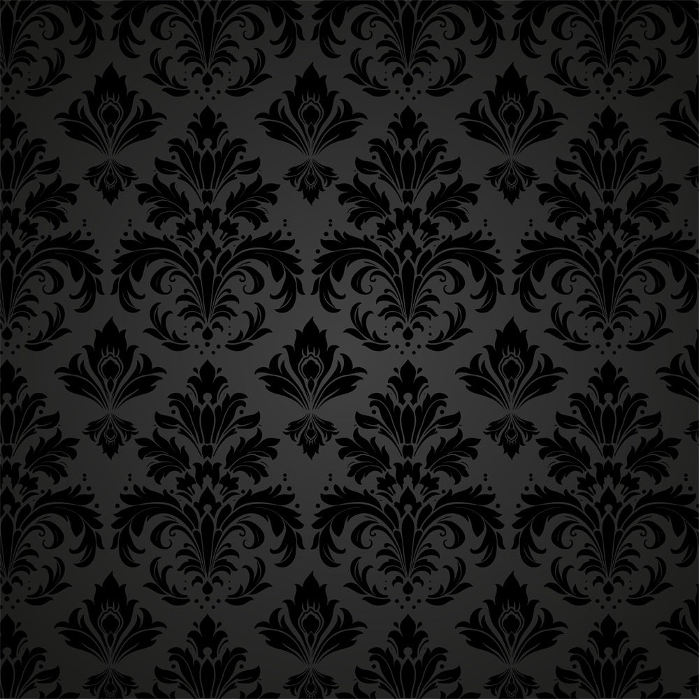 Toile de fond 3×3M Tissu Premium Noir SXS2