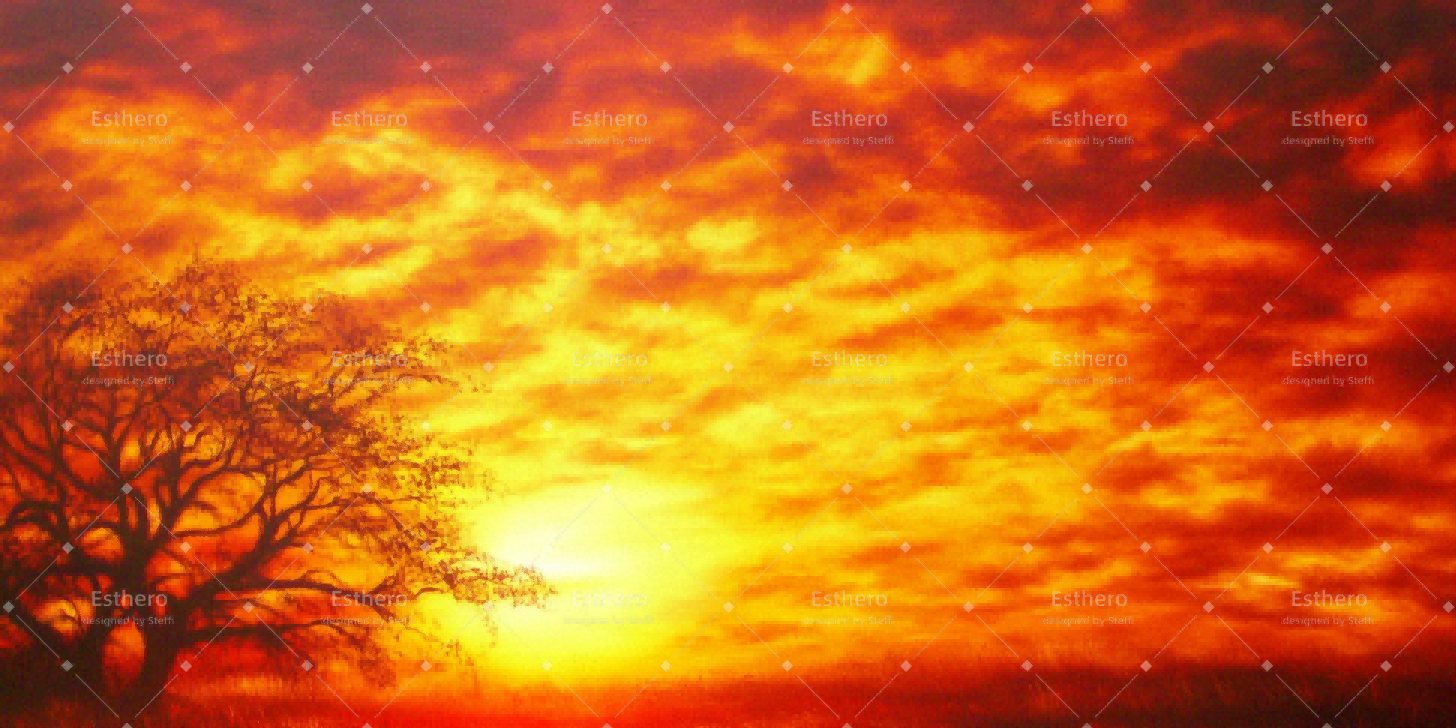 Toile de fond Theatre Coucher de soleil CSH59-T58