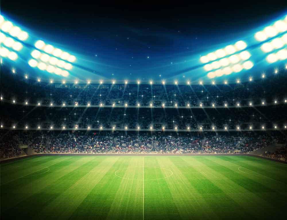 Footbal Field Stadium Sport Backdrops for Photo Booth CM-S-1175-E
