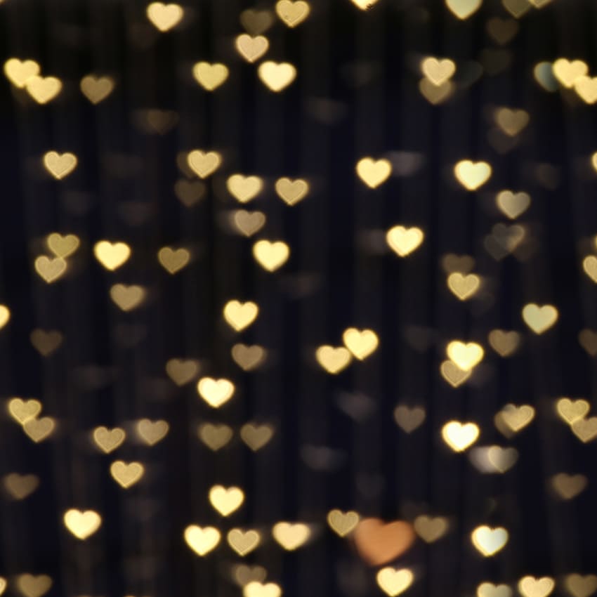 Saint Valentin Bokeh Amour Coeur Toile de Fond D1034