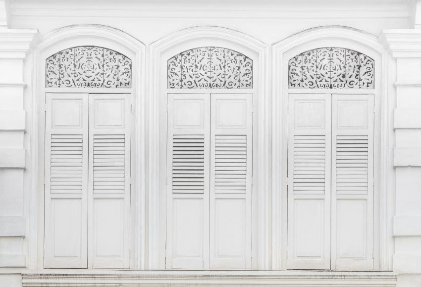 Toile de fond de Porte blanche Décoration de Maison G-179
