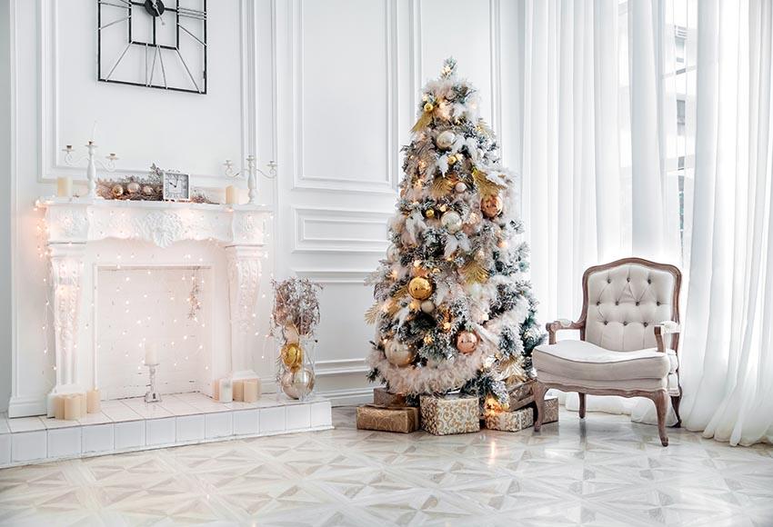 Toile De Fond De Noël Salle De Décoration Pour Studio Photo Gx-1088