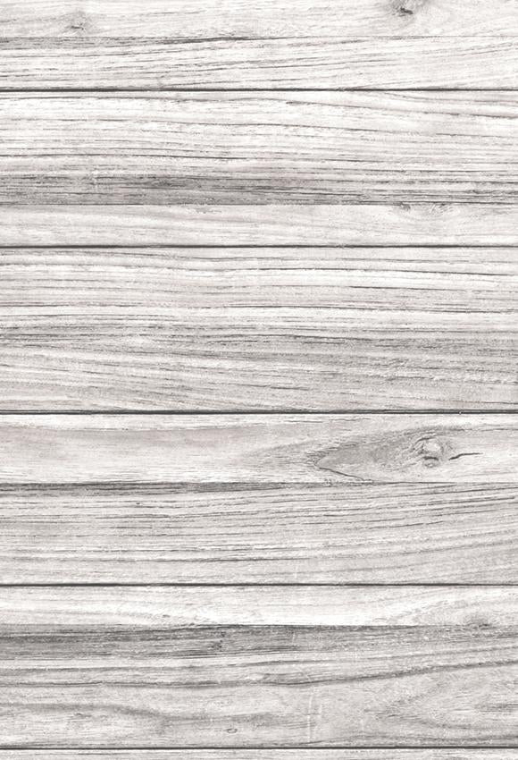Toile de fond de décoration murale en bois rétro gris pour fête LM-00085