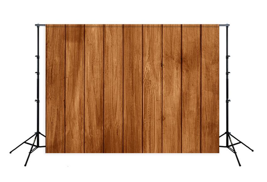 Toile de fond murale en bois brun pour photo LM-H00187