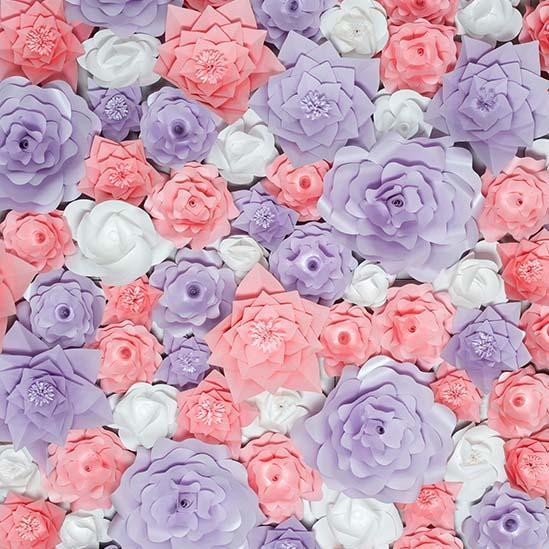 Toile de fond de fleurs fond de photographie florale S-3172