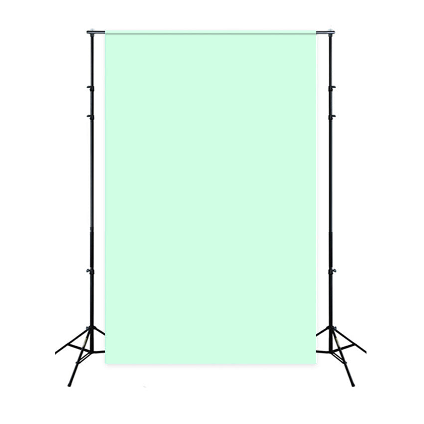 Toile de fond vert menthe de couleur unie pour photomatons SC35
